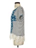 Cha Cha Vente Blue Short Sleeve Top Size S - photo 5