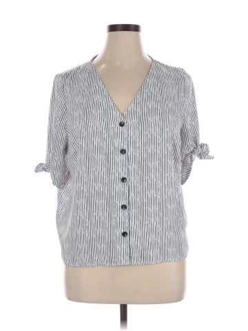 Apt. 9 Short Sleeve Blouse (view 1)