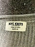 NYC Color Block Gray Cardigan Size XL - photo 7