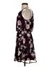 Blue Rain 100% Polyester Floral Purple Casual Dress Size S - photo 5