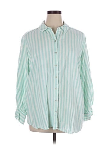 LC Lauren Conrad Long Sleeve Button-Down Shirt (view 1)