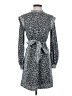 Hutch Animal Print Silver Casual Dress Size S - photo 1