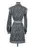 Hutch Animal Print Silver Casual Dress Size S - photo 2