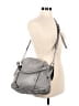 Oryany 100% Leather Solid Gray Leather Satchel One size - photo 2