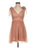 Lush 100% Polyester Pink Cocktail Dress Size S - photo 1