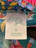 Kona Sol Tropical Blue Casual Pants Size XL - photo 4