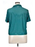 Hurley Teal Short Sleeve Blouse Size XL - photo 2