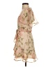 Selfie Leslie 100% Polyester Floral Tan Cocktail Dress Size S - photo 5