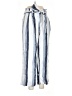 Point Sur 100% Linen Stripes Blue Linen Pants Size 8 - photo 1