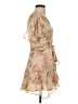 Selfie Leslie 100% Polyester Floral Tan Cocktail Dress Size S - photo 4