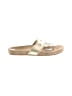 Jack Rogers Gold Sandals Size 10 - photo 1