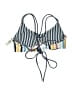 Unbranded Stripes Blue White Swimsuit Top Size M - photo 2