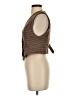 Shein 100% Polyester Brown Vest Size 4 - photo 5