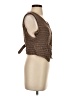 Shein 100% Polyester Brown Vest Size 4 - photo 4