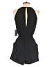 Bebop 100% Polyester Solid Black Romper Size S - photo 2