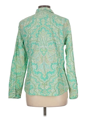 J.Crew Collection Long Sleeve Button-Down Shirt (view 2)