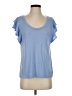 Gap Blue Short Sleeve Top Size S - photo 1