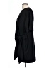 H&M Solid Black Casual Dress Size L - photo 5
