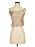Zara Tan Sleeveless Blouse Size S - photo 1