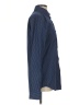 Express Polka Dots Blue Long Sleeve Button-Down Shirt Size S - photo 4