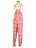 Roxy 100% Viscose Hearts Pink Jumpsuit Size XS - photo 2