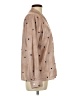 Unbranded 100% Polyester Hearts Tan Long Sleeve Blouse Size L - photo 4
