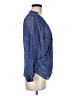 Yumi Kim 100% Polyester Blue Long Sleeve Blouse Size S - photo 4