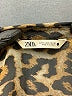 Zara Animal Print Gold 3/4 Sleeve Blouse Size S - photo 7