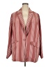 Torrid 100% Polyester Stripes Red Blazer Size 4X Plus (4) - photo 1