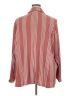 Torrid 100% Polyester Stripes Red Blazer Size 4X Plus (4) - photo 2