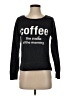 Instant Message Black Sweatshirt Size S - photo 1