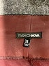 Fashion Nova 100% Polyurethane Burgundy Active Pants Size XL - photo 4