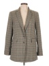 Vince Camuto Plaid Gray Blazer Size 12 - photo 1
