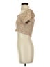 Aerie 100% Viscose Tan Short Sleeve Top Size S - photo 5