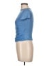 Shein Blue Short Sleeve Top Size L - photo 5