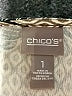 Chico's Paisley Silver Cocktail Dress Size Med (1) - photo 7