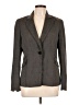 Etcetera Houndstooth Gray Blazer Size 10 - photo 1