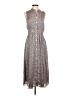 Equipment 100% Polyester Paisley Gray Casual Dress Size 2 - photo 1