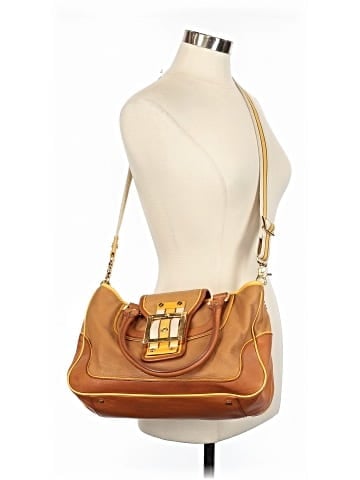 Tory Burch Leather Satchel (view 2)