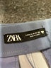 Zara Solid Blue Skort Size M - photo 3