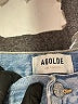 AGOLDE 100% Cotton Blue Denim Shorts Size 28 waist - photo 3