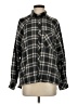 Wild Fable Plaid Gray Long Sleeve Button-Down Shirt Size S - photo 1