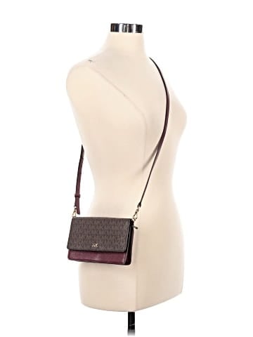 MICHAEL Michael Kors Leather Crossbody Bag (view 2)