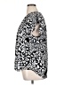 Chaus 100% Polyester Black Short Sleeve Blouse Size XL - photo 5