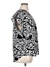 Chaus 100% Polyester Black Short Sleeve Blouse Size XL - photo 4