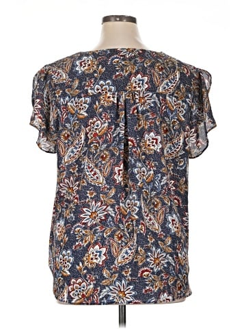 PREMISE Short Sleeve Blouse (view 2)