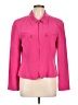 Casual Corner 100% Acetate Pink Jacket Size L - photo 1