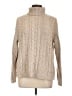 Lands' End Tan Turtleneck Sweater Size L - photo 1
