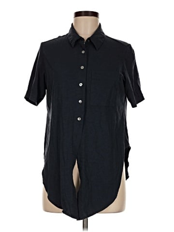 Theory Short Sleeve Button-Down Shirt (view 1)
