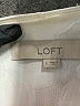Ann Taylor LOFT 100% Polyester Ivory Long Sleeve Blouse Size L - photo 7